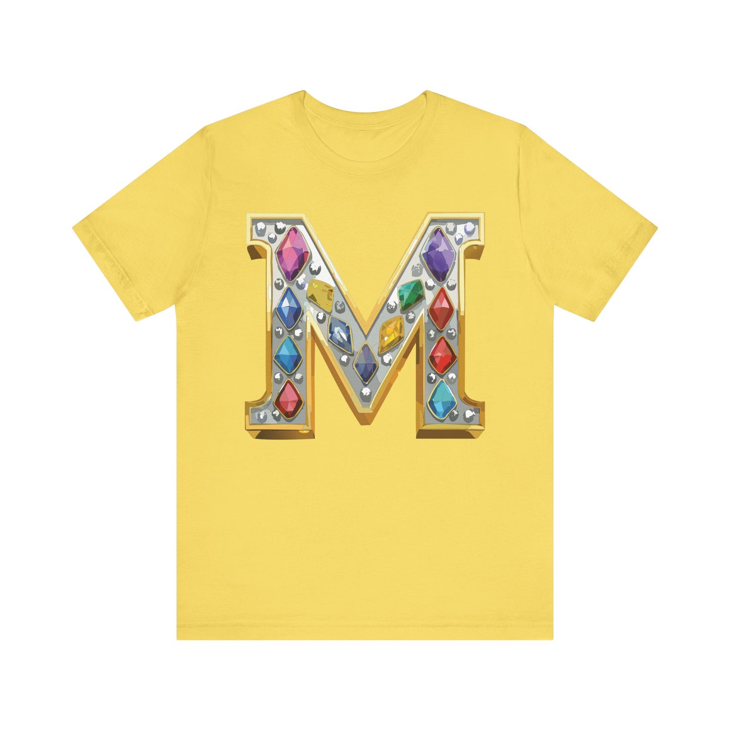 Letter Shirt, Shirt with Letters, Tee Shirt with Gold Letter, Shirt with Antique Letters