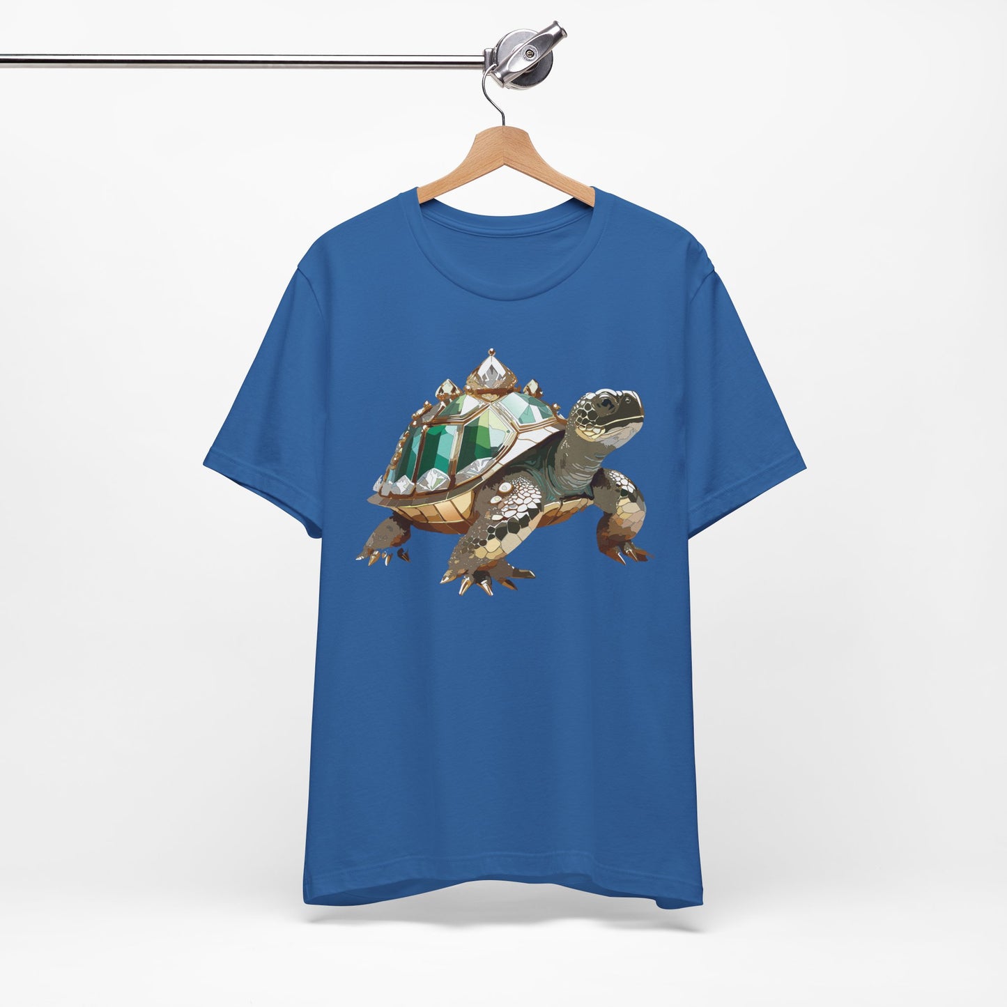 Animal Shirt, Shirt with Animal, Tee Shirt with Gold Animal Medal, Shirt with Antique Animal Medallion