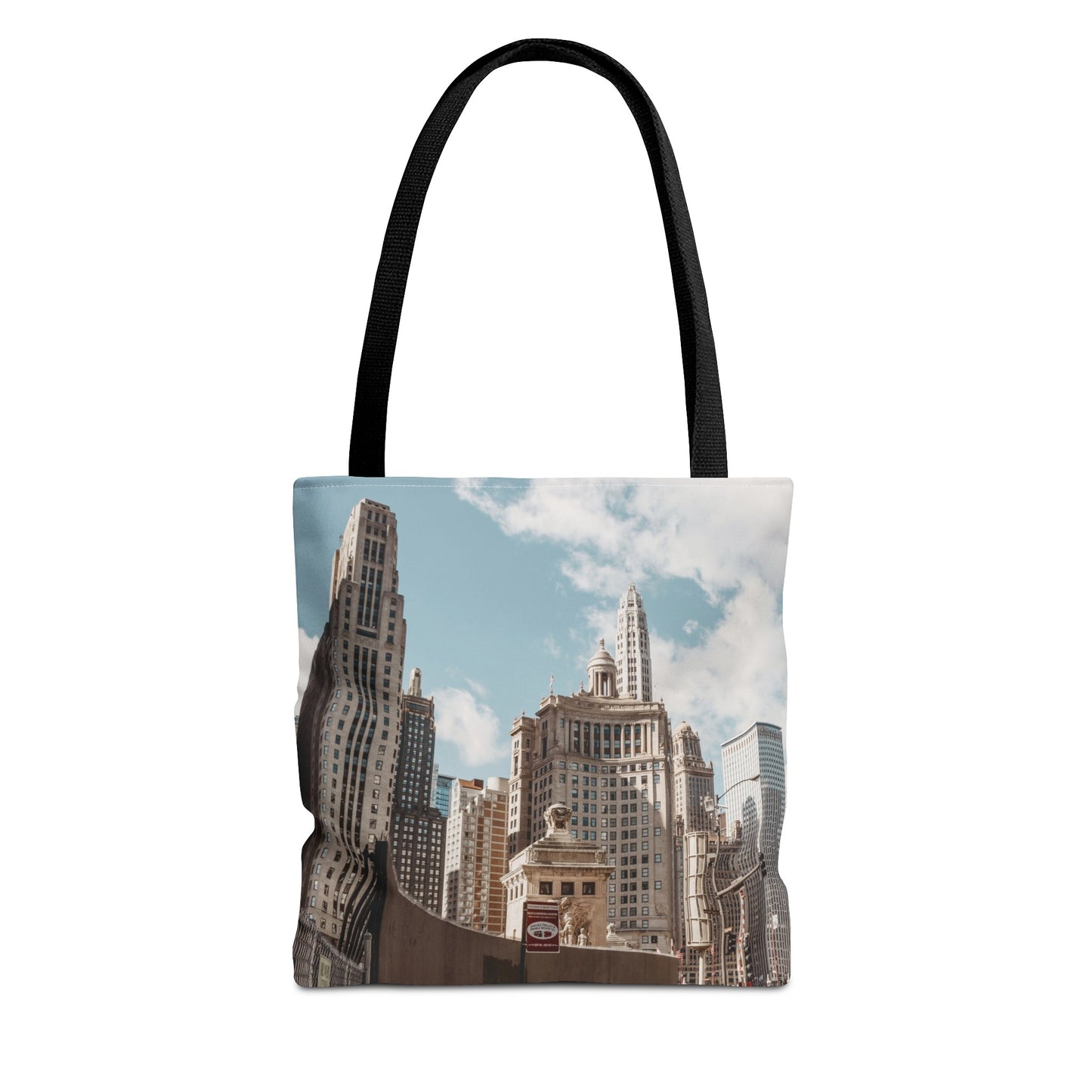 Canvas Bag with City Prints