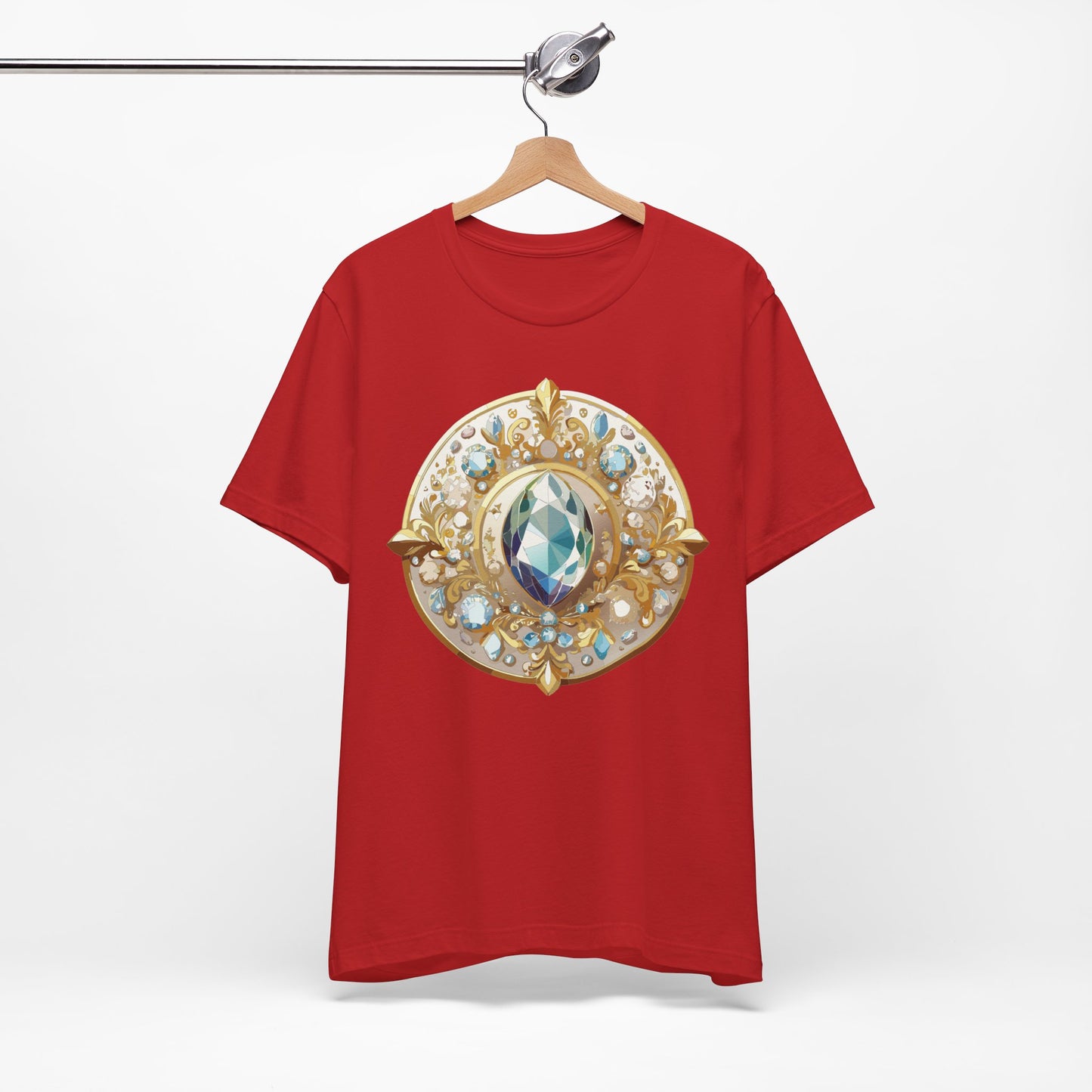 Medallion Shirt, Shirt with Medallion, Tee Shirt with Medal