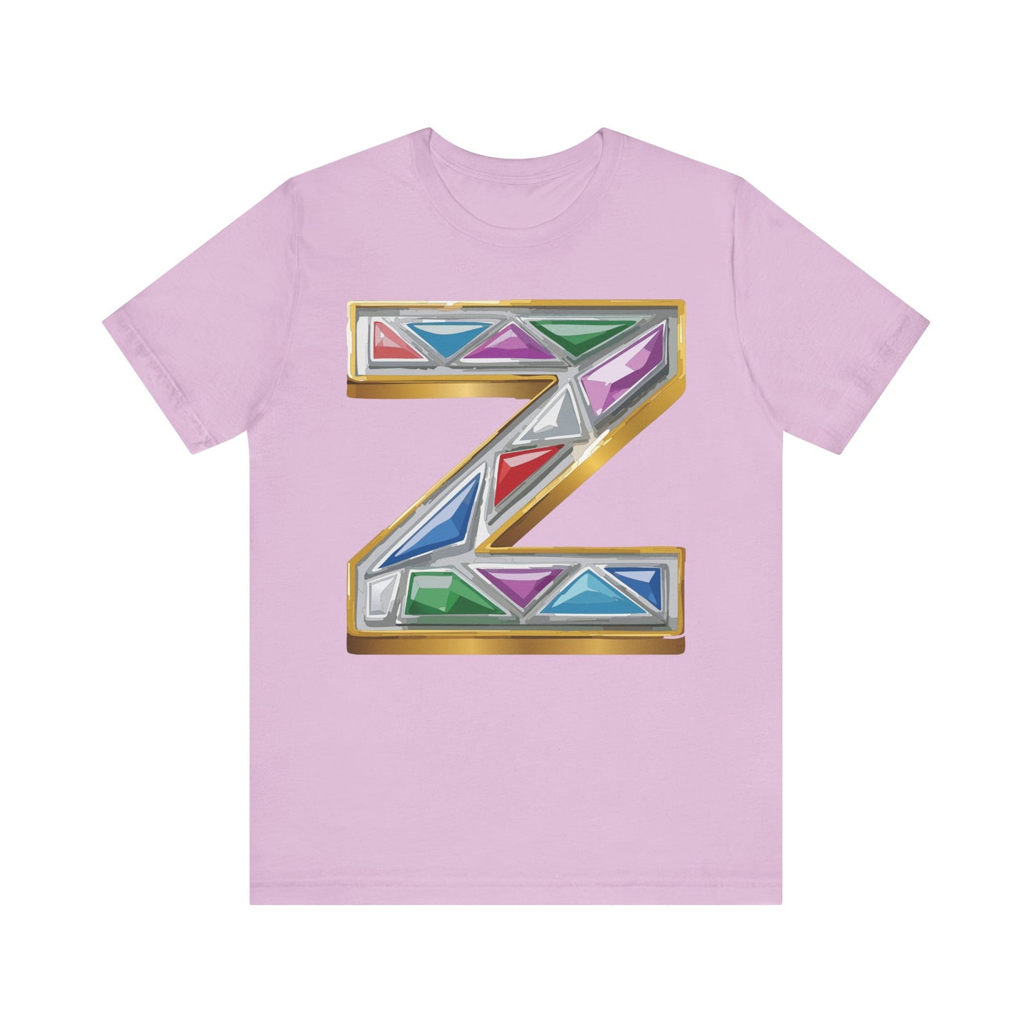 Letter Shirt, Shirt with Letters, Tee Shirt with Gold Letter, Shirt with Antique Letters