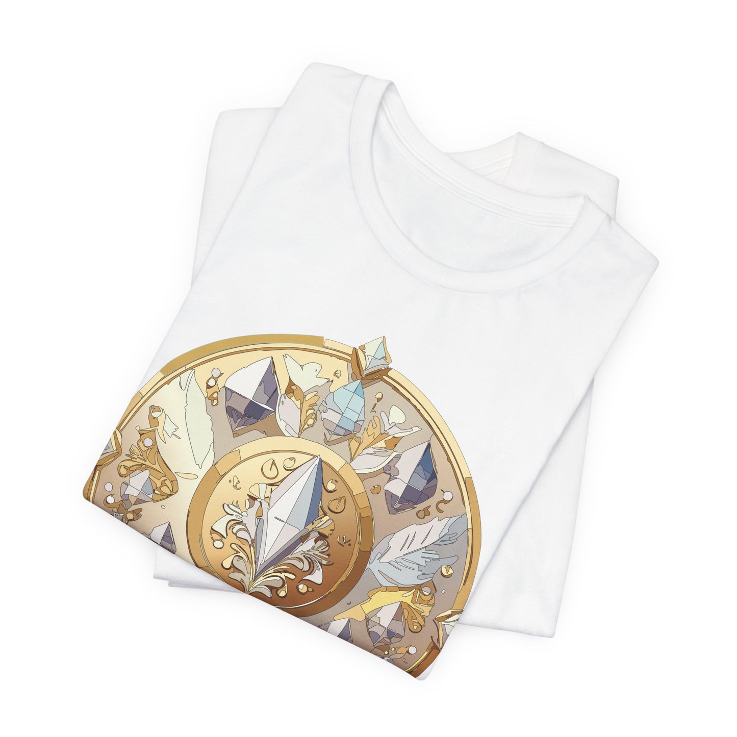 Medallion Shirt, Shirt with Medallion, Tee Shirt with Medal