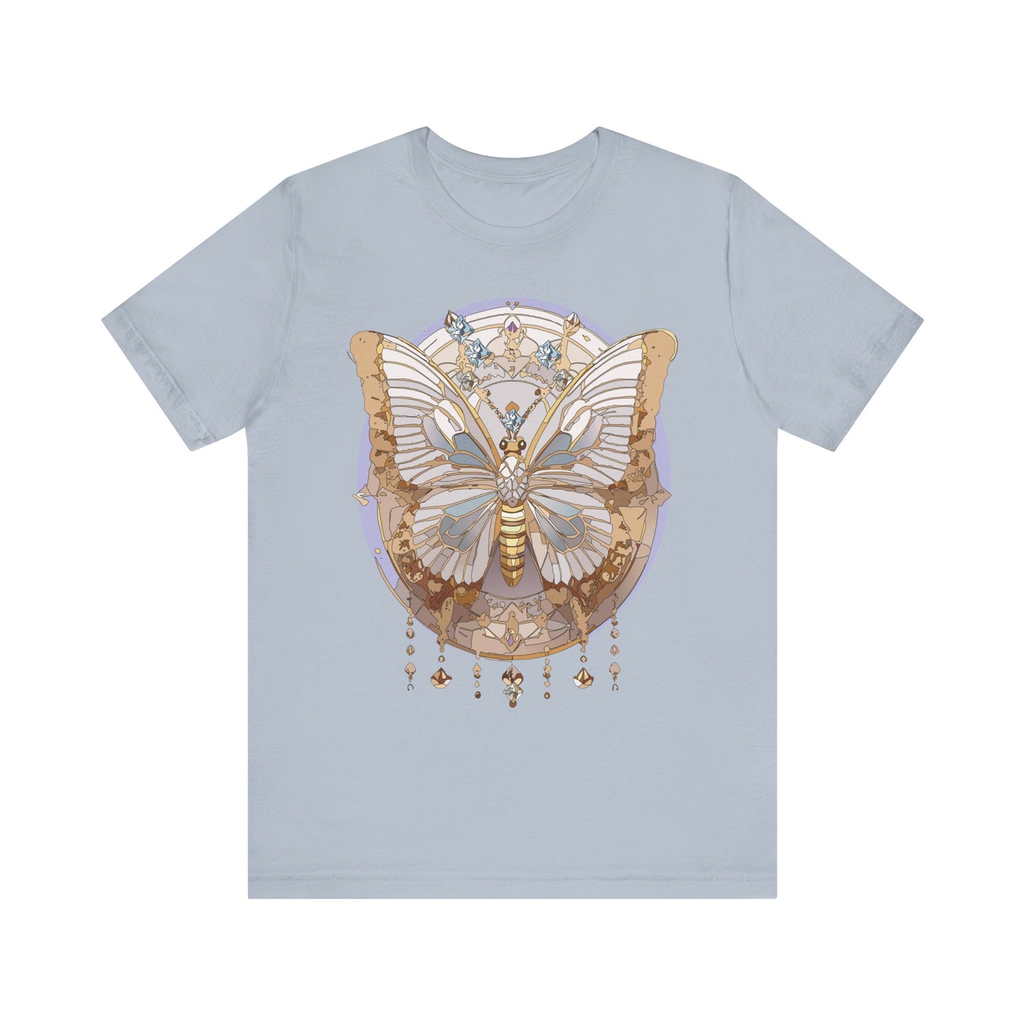 Butterfly Shirt, Shirt with Butterfly, Tee Shirt with Antique Butterfly