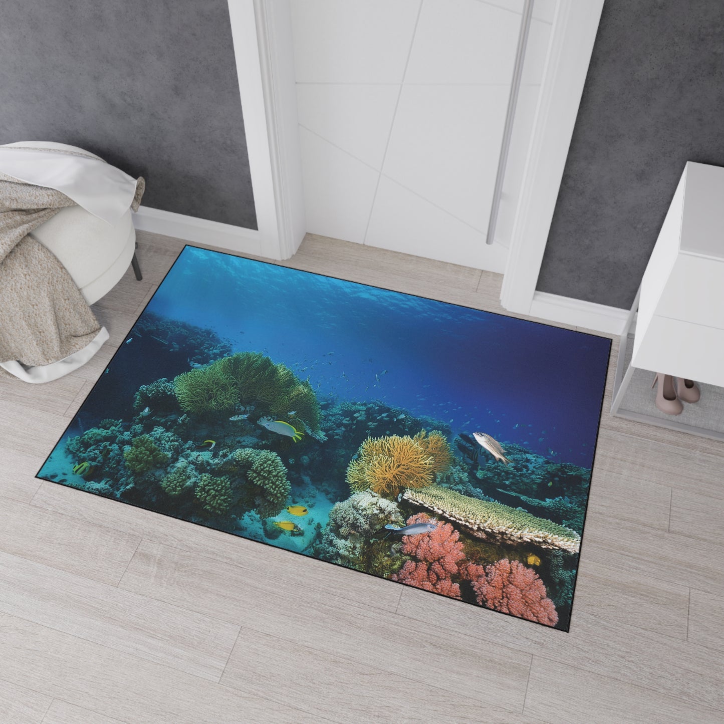 Heavy Duty Floor Mat - Deep Ocean