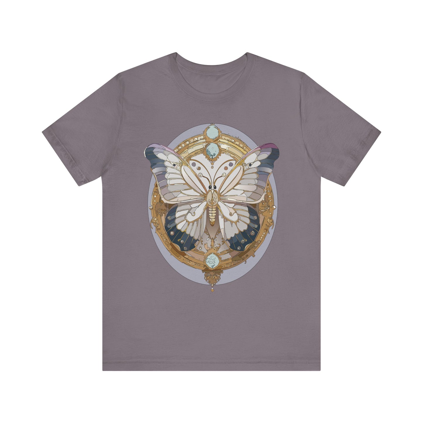 Butterfly Shirt, Shirt with Butterfly, Tee Shirt with Antique Butterfly