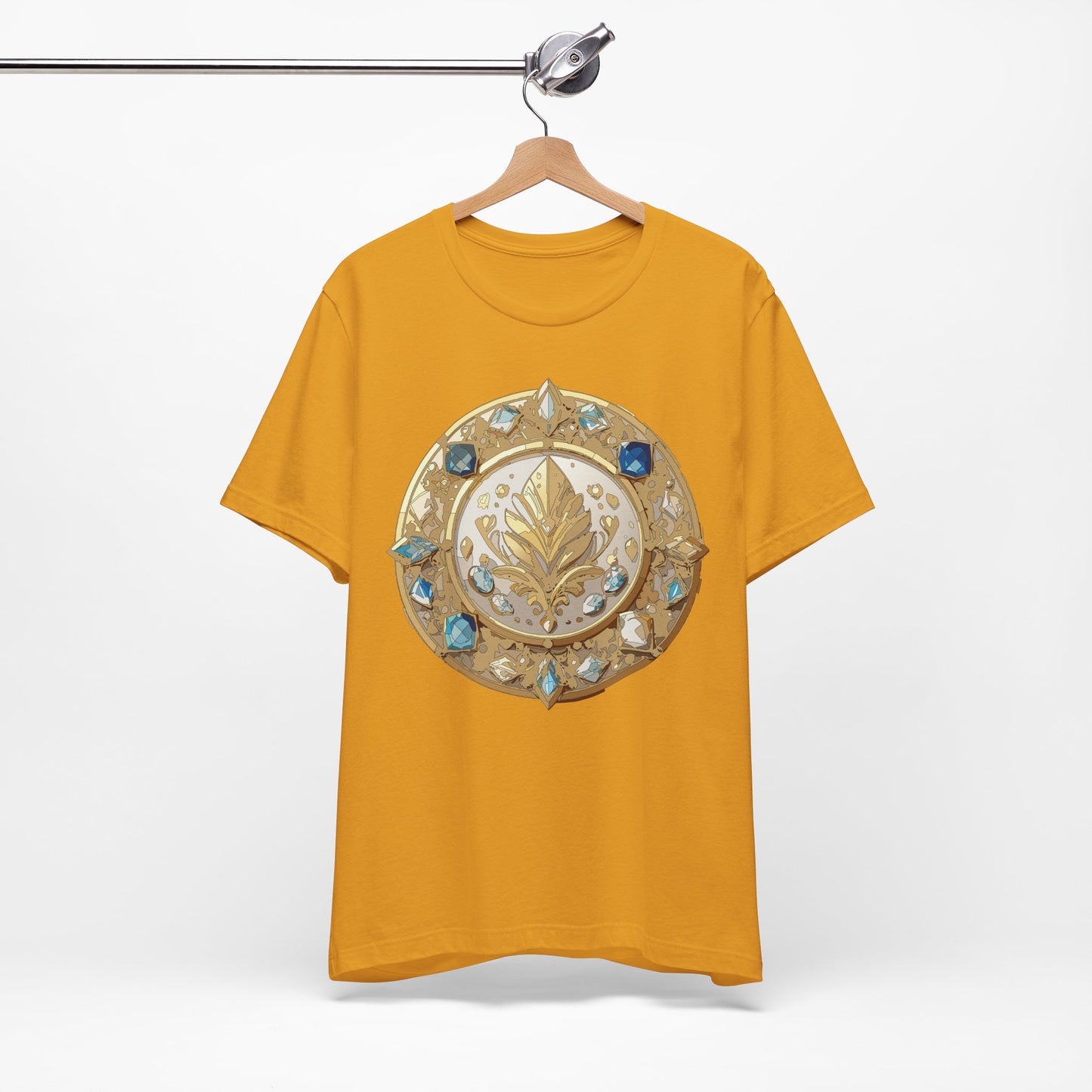 Medallion Shirt, Shirt with Medallion, Tee Shirt with Medal
