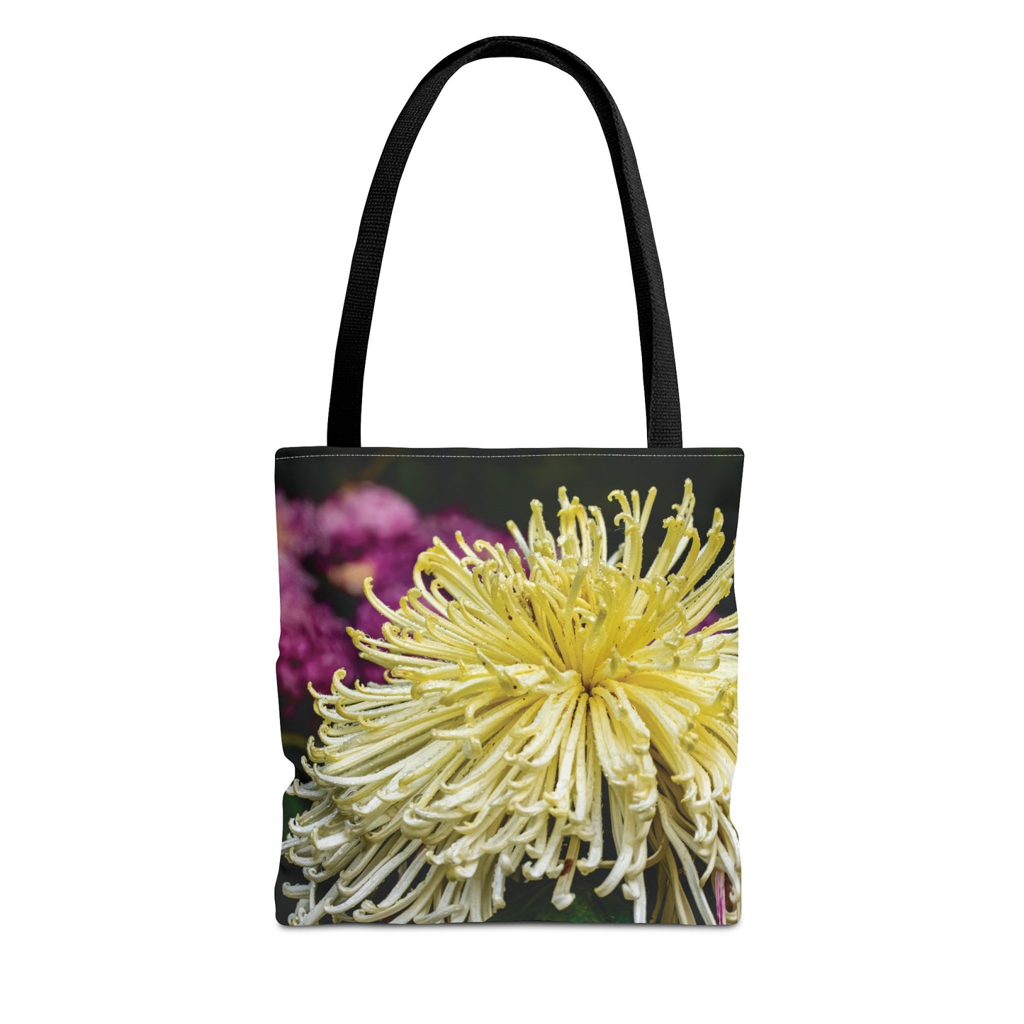 Canvas Bag with Floral Prints