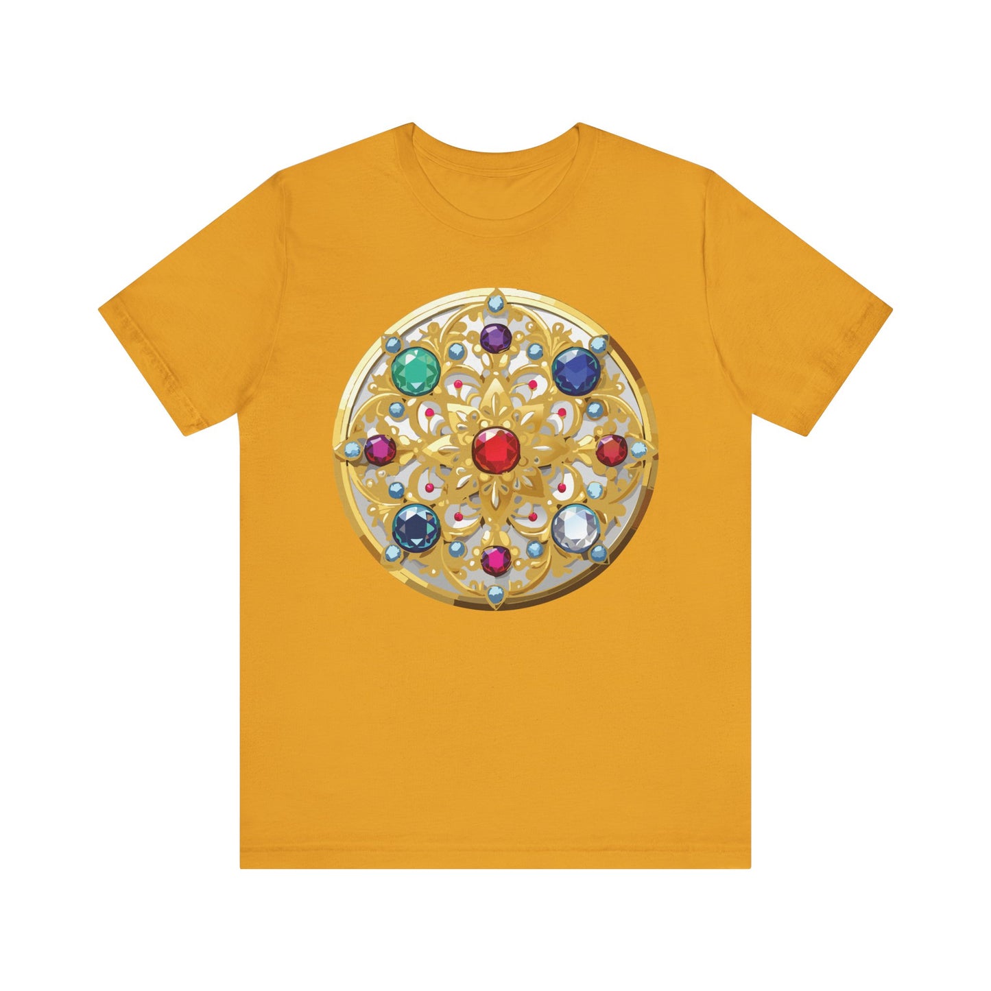 Medallion Shirt, Shirt with Medallion, Tee Shirt with Medal