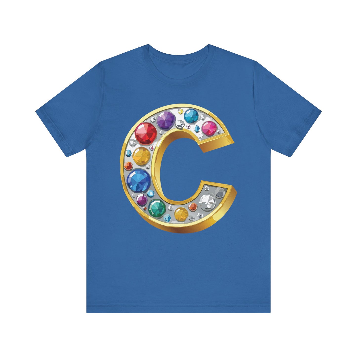 Letter Shirt, Shirt with Letters, Tee Shirt with Gold Letter, Shirt with Antique Letters