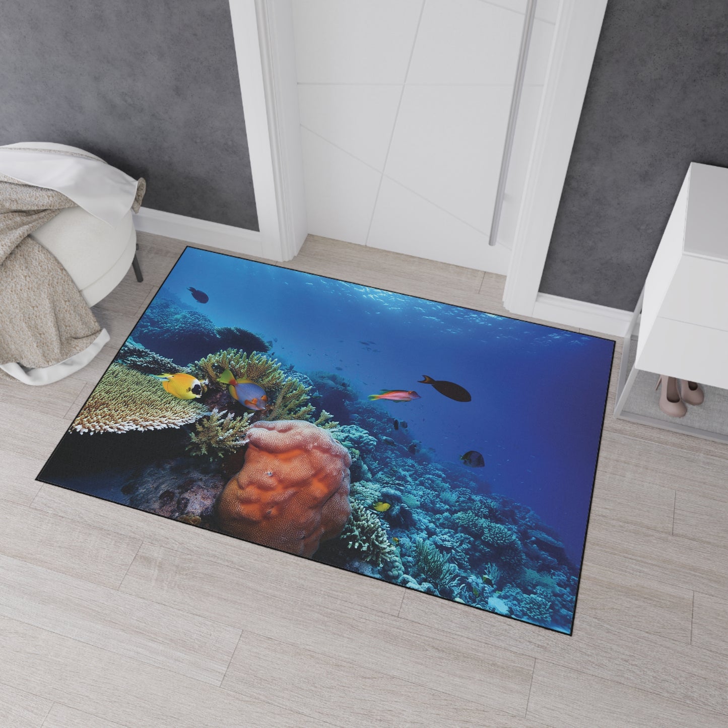 Heavy Duty Floor Mat - Deep Ocean