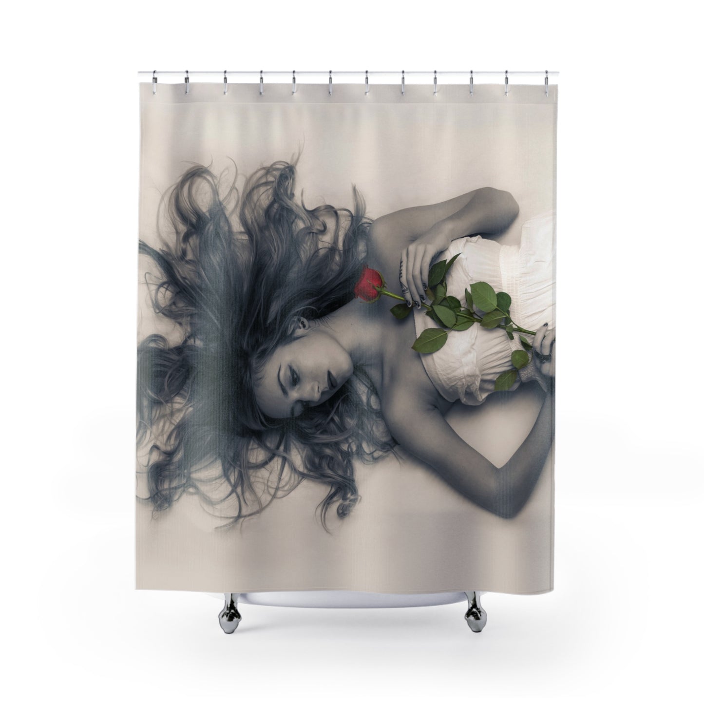 Shower Curtains with Beautiful Women