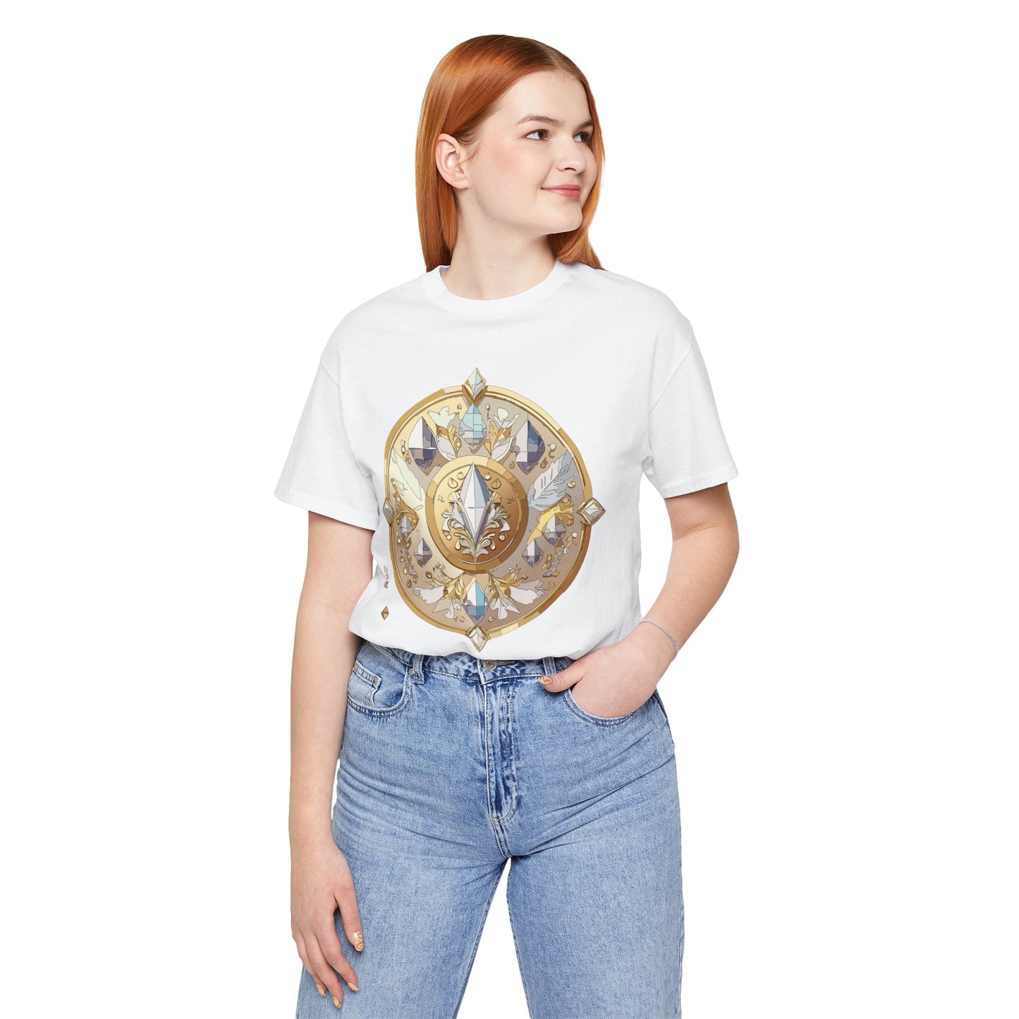 Medallion Shirt, Shirt with Medallion, Tee Shirt with Medal