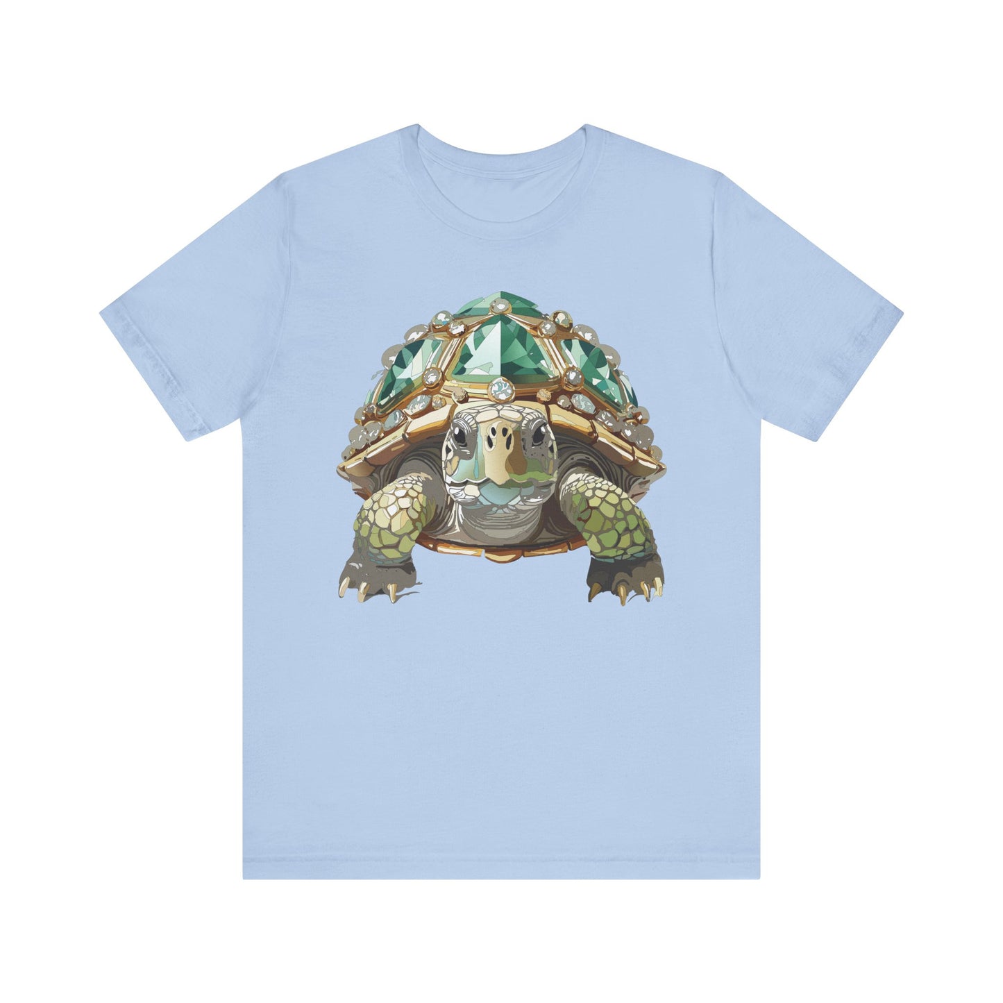 Animal Shirt, Shirt with Animal, Tee Shirt with Gold Animal Medal, Shirt with Antique Animal Medallion