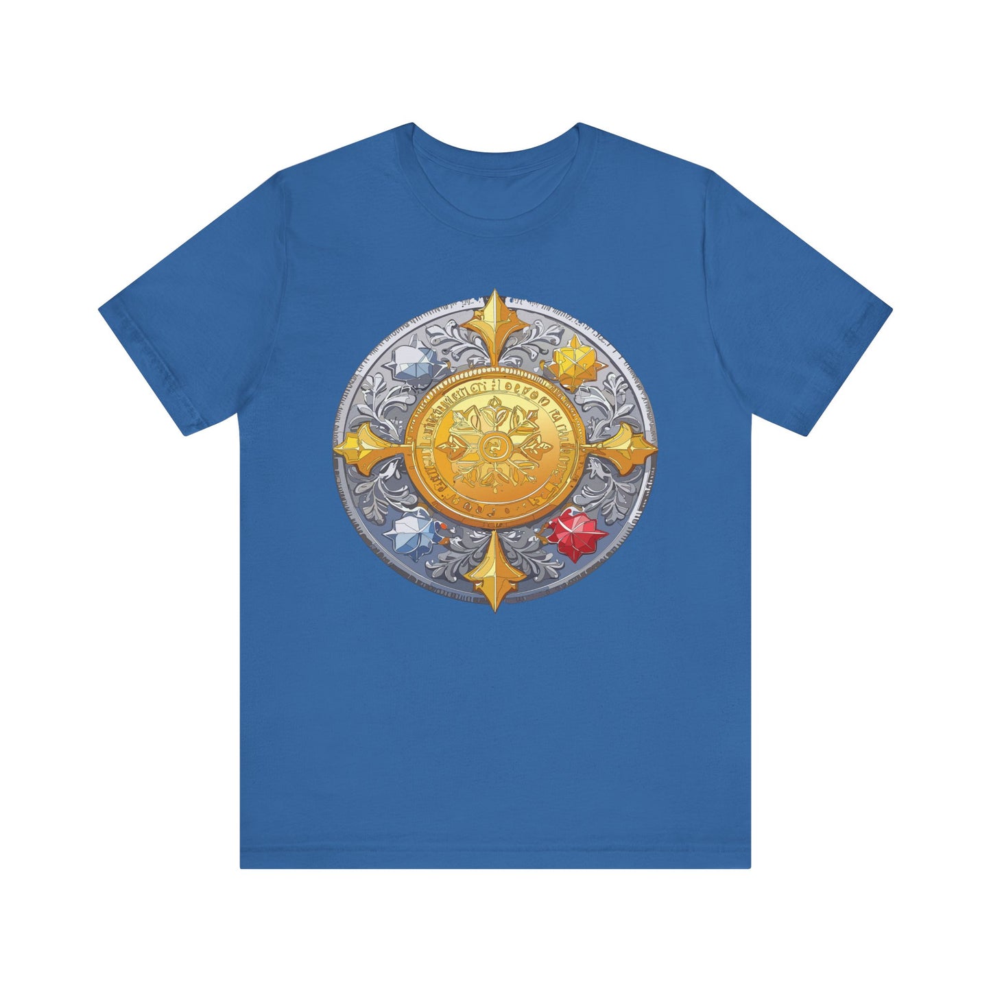 Coin Shirt, Shirt with Coin, Tee Shirt with Gold Coin, Shirt with Antique Coin