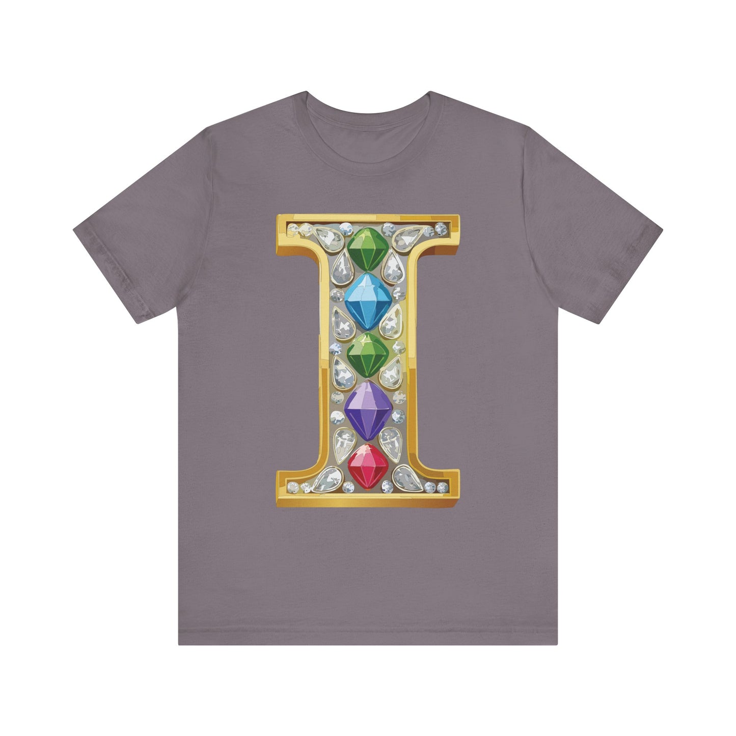 Letter Shirt, Shirt with Letters, Tee Shirt with Gold Letter, Shirt with Antique Letters