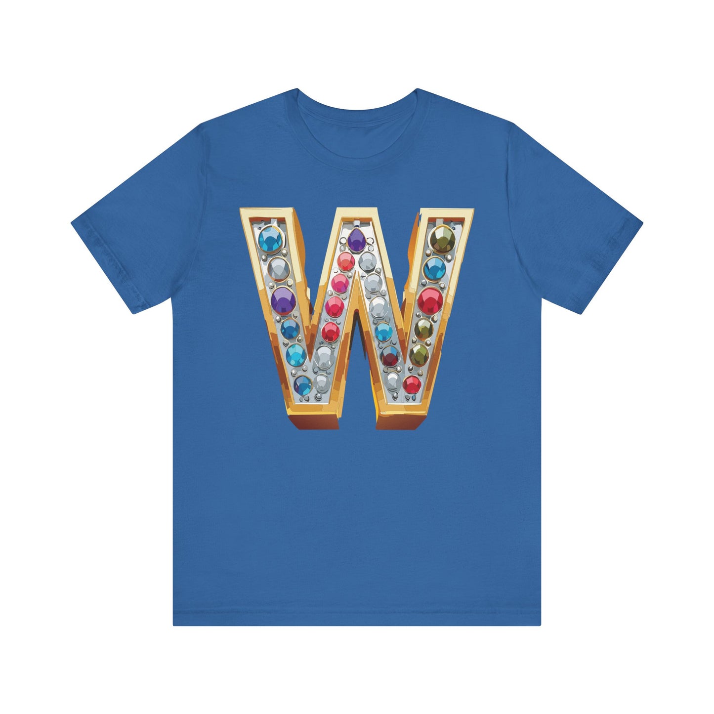 Letter Shirt, Shirt with Letters, Tee Shirt with Gold Letter, Shirt with Antique Letters