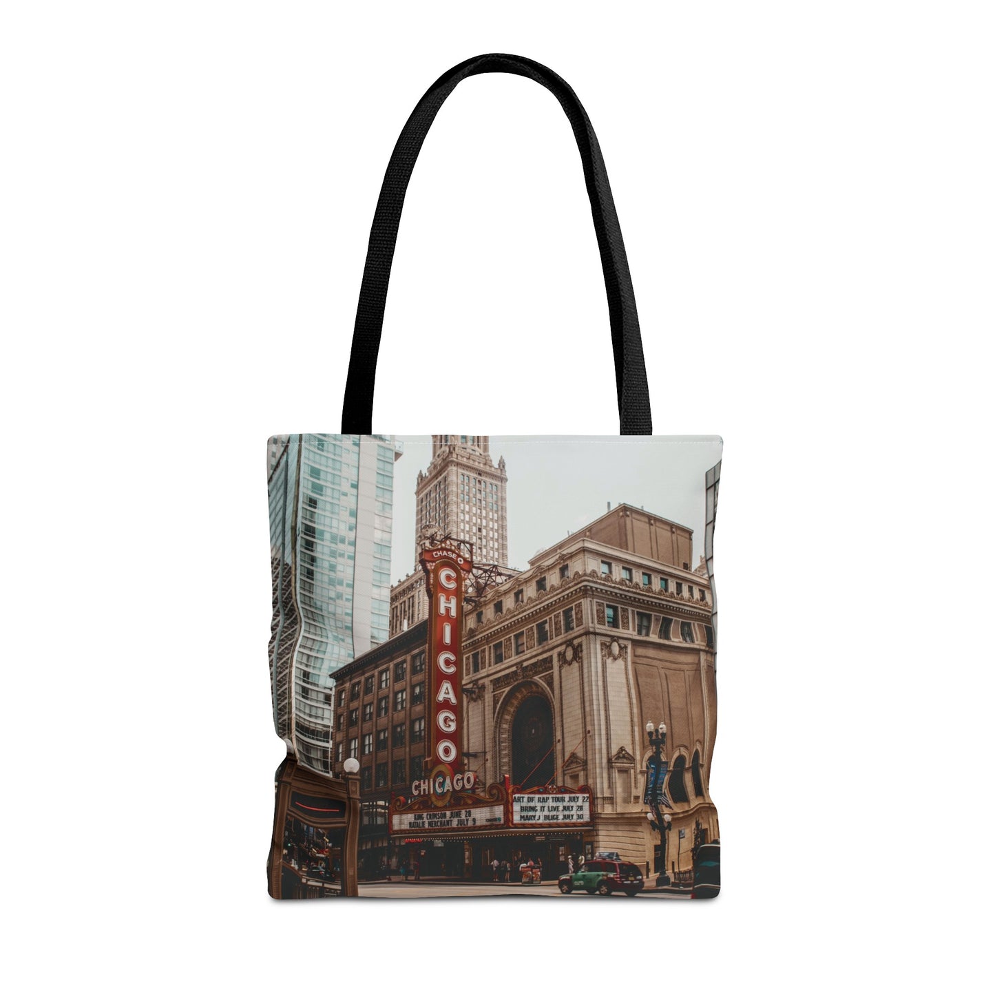 Canvas Bag with City Prints