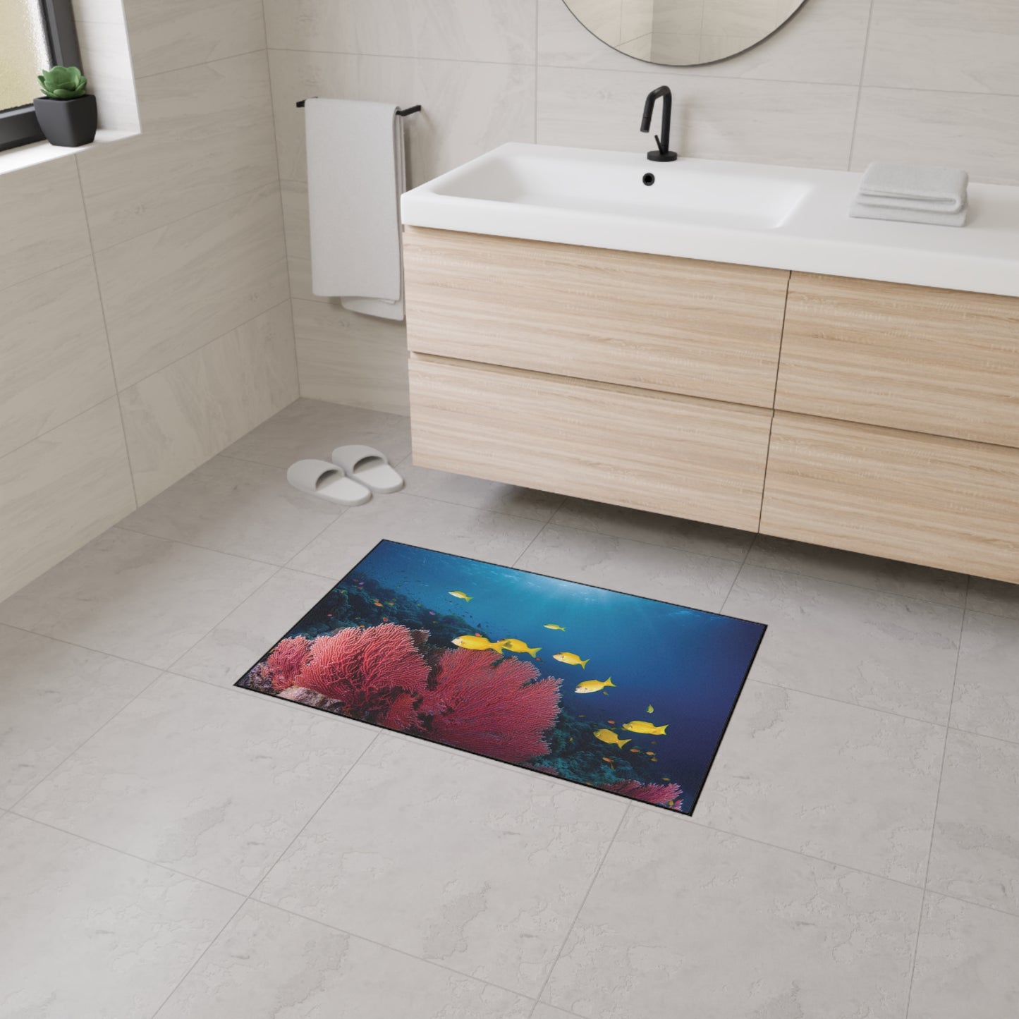 Heavy Duty Floor Mat - Deep Ocean