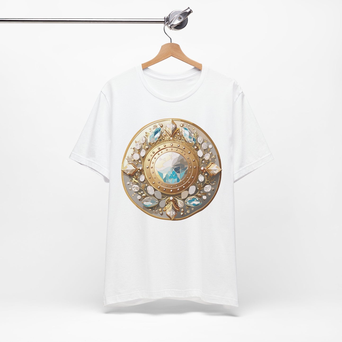 Medallion Shirt, Shirt with Medallion, Tee Shirt with Medal