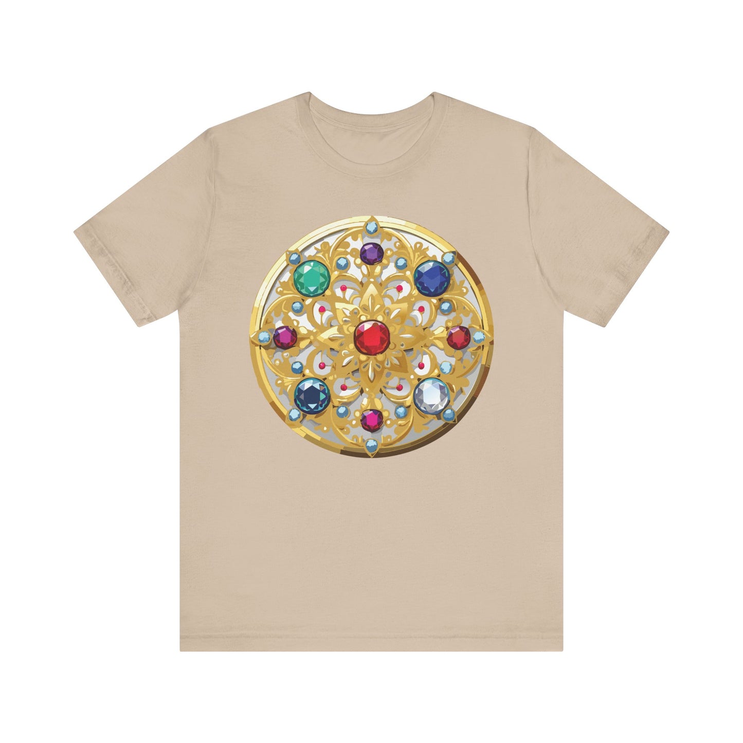 Medallion Shirt, Shirt with Medallion, Tee Shirt with Medal