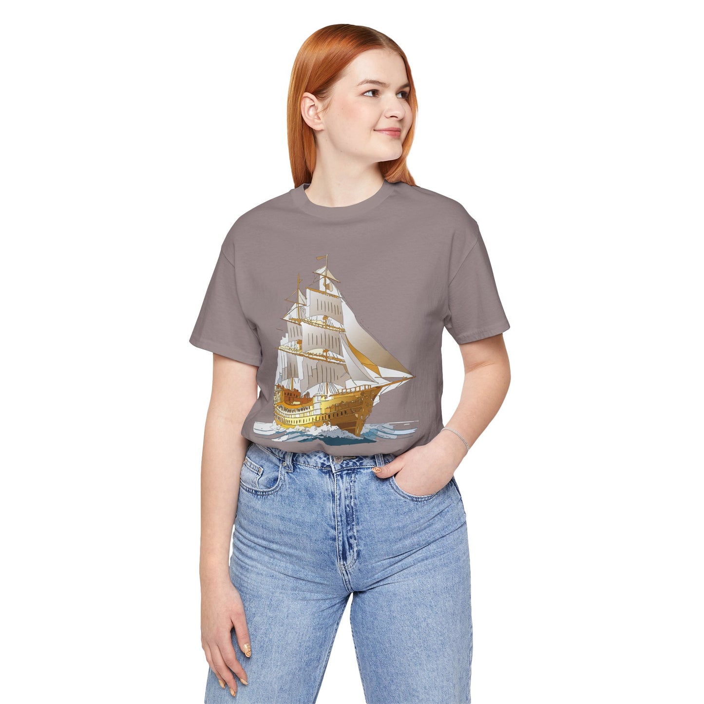 Ship Shirt, Shirt with Ship, Tee shirt with Ship