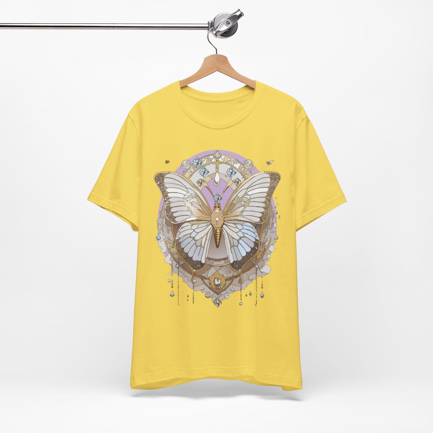 Butterfly Shirt, Shirt with Butterfly, Tee Shirt with Antique Butterfly