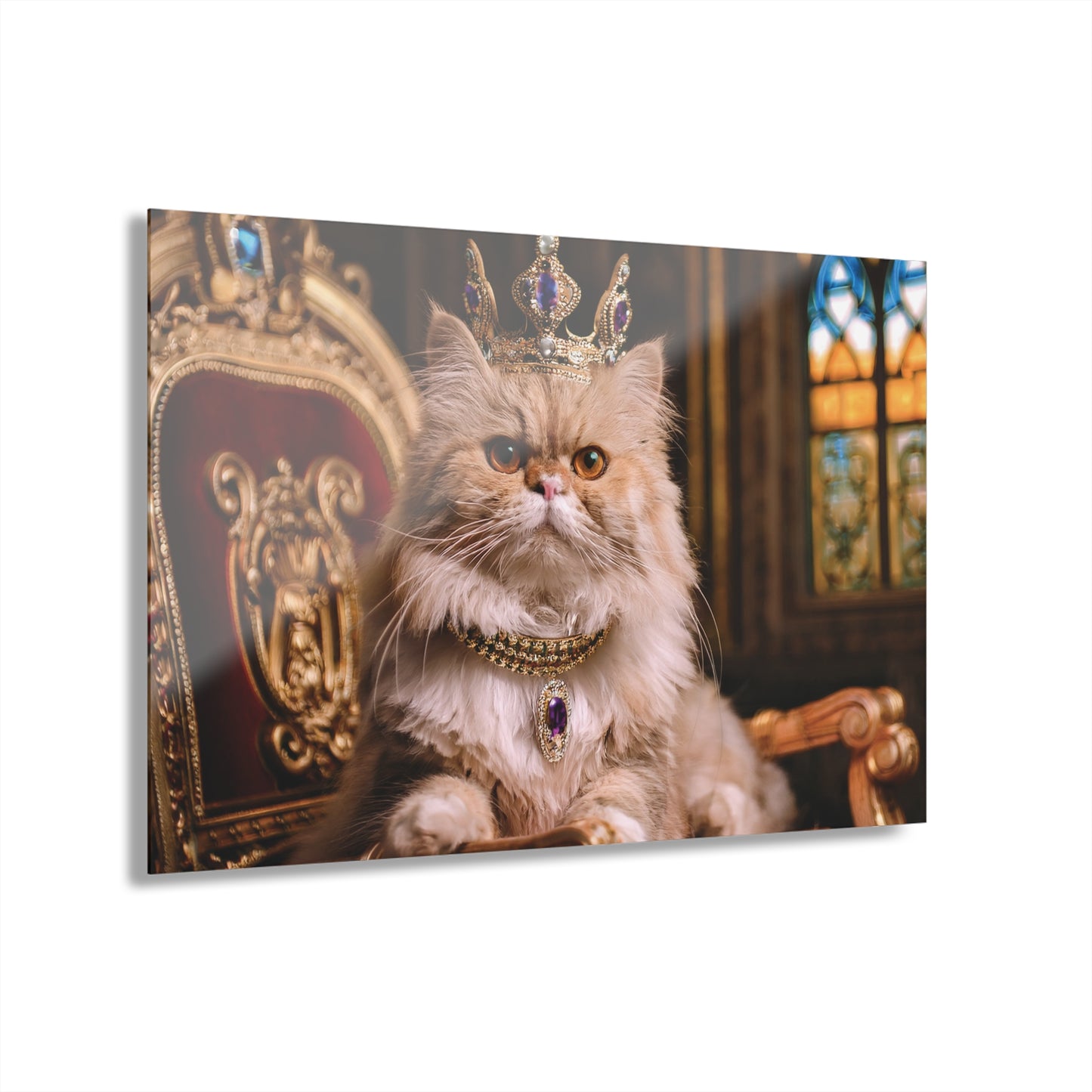 Crown Cat Wall Decor, Wall Art Decor with Animals 2