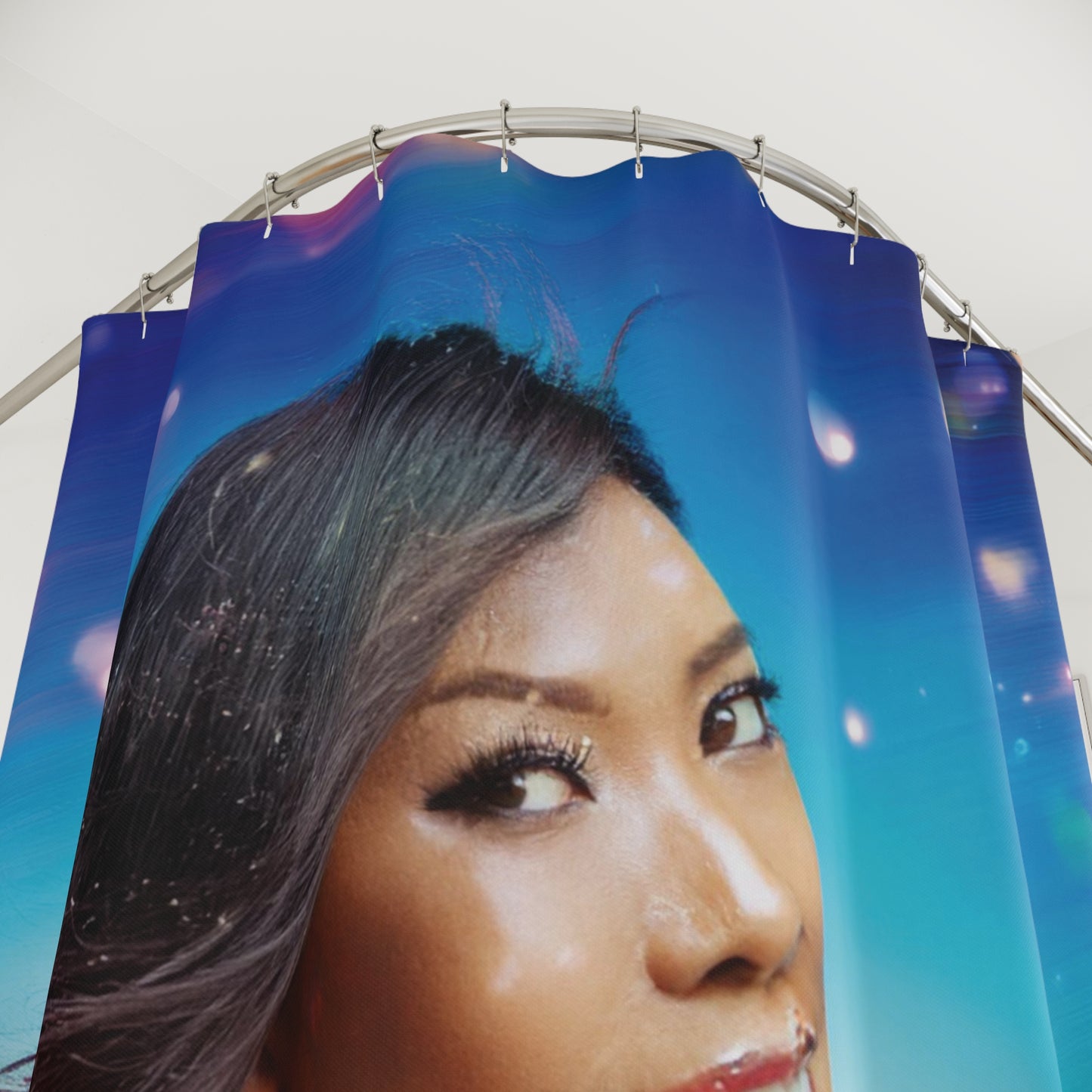 Woman Shower Curtain