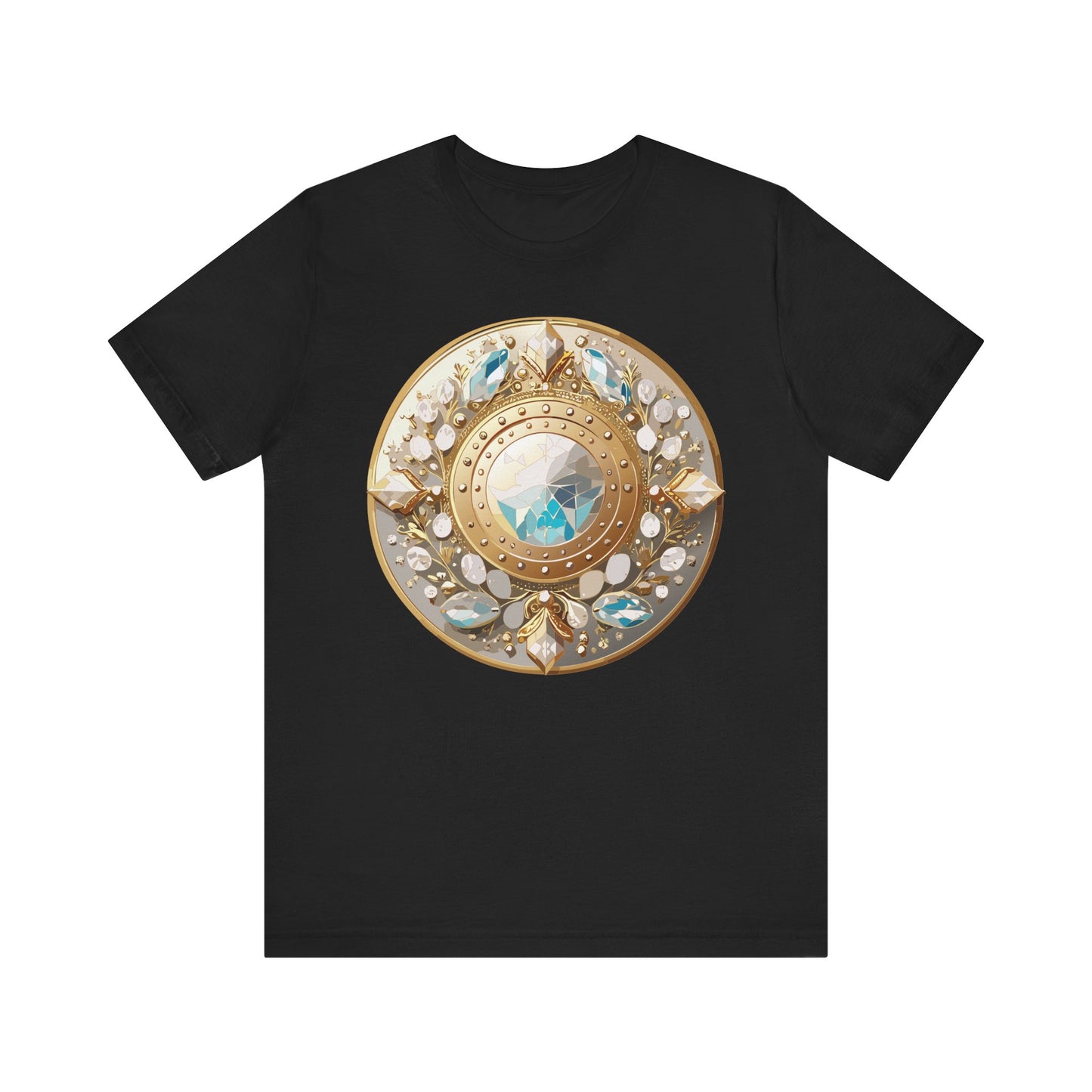 Medallion Shirt, Shirt with Medallion, Tee Shirt with Medal