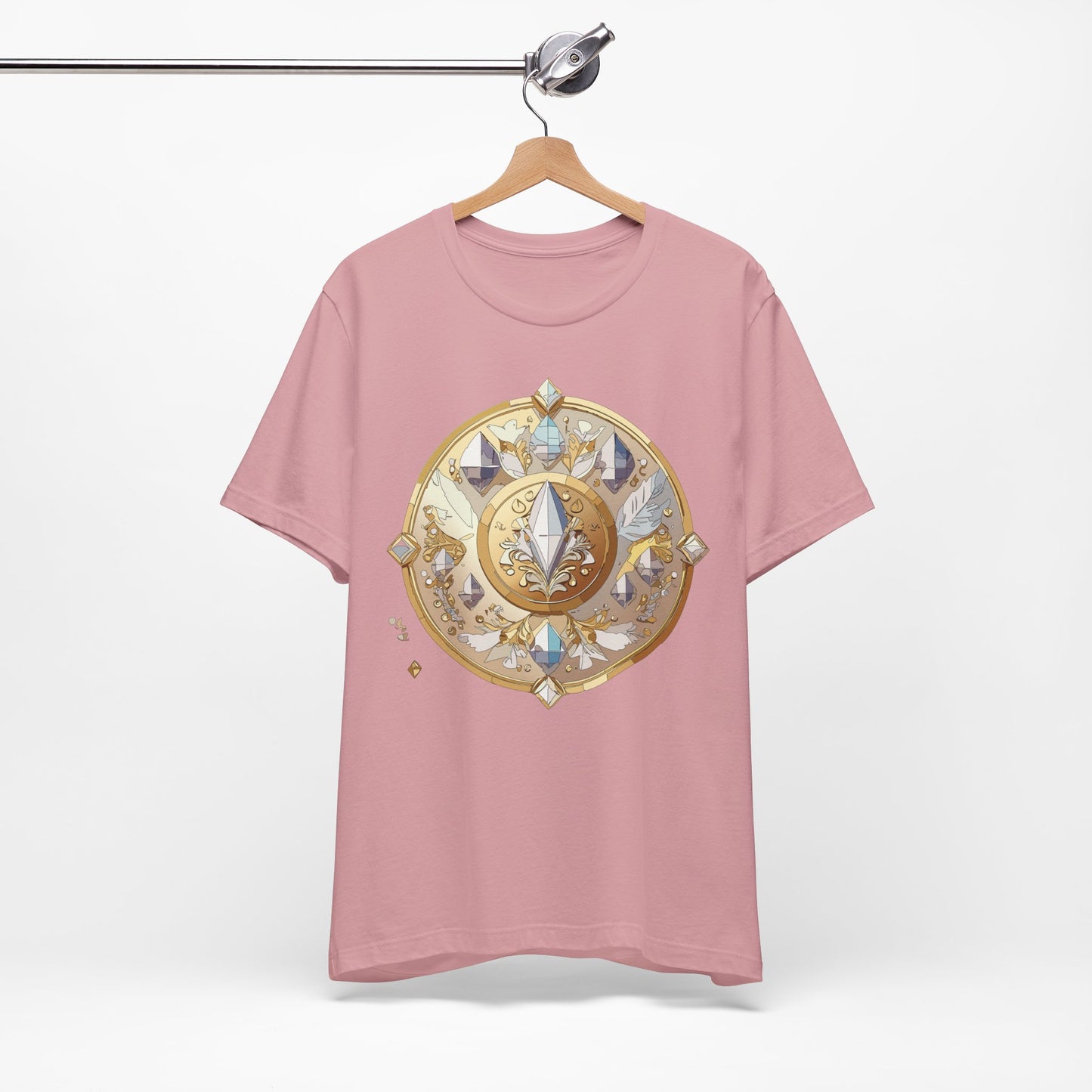 Medallion Shirt, Shirt with Medallion, Tee Shirt with Medal